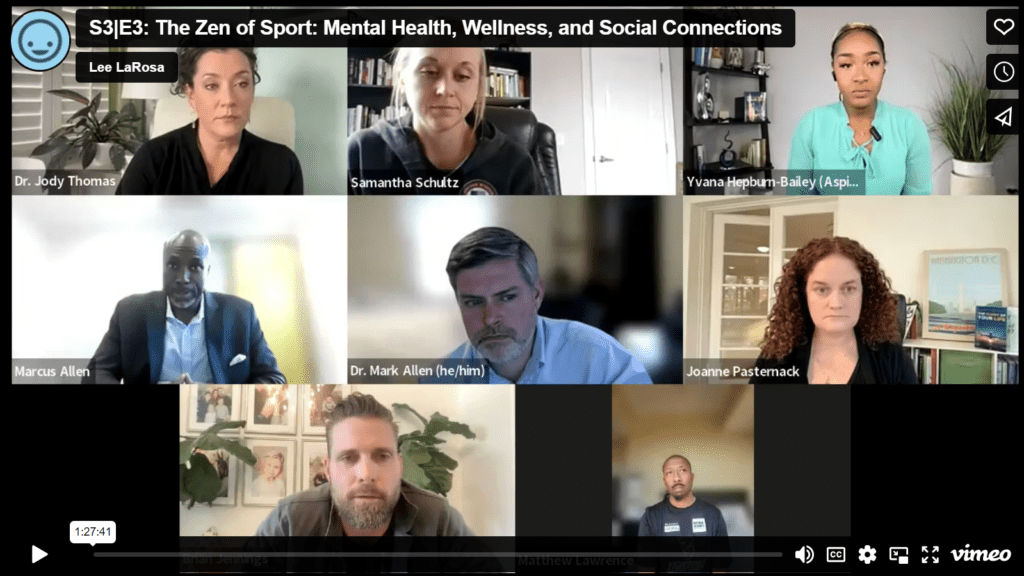 Athlete’s Voices: The Zen of Sport