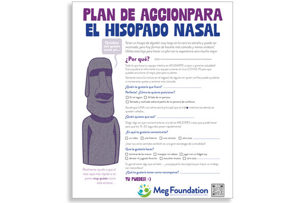 Nasal Swab Action Planner Worksheet