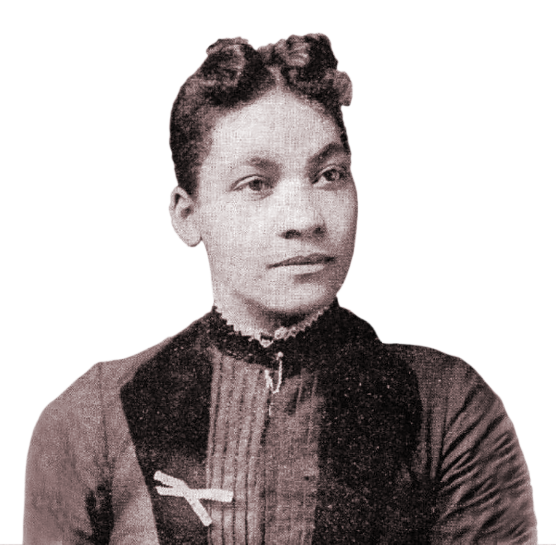 Sepia-toned photograph of Dr. Rebecca Lee Crumpler, pioneering Black female physician and author of Book of Medical Discourses